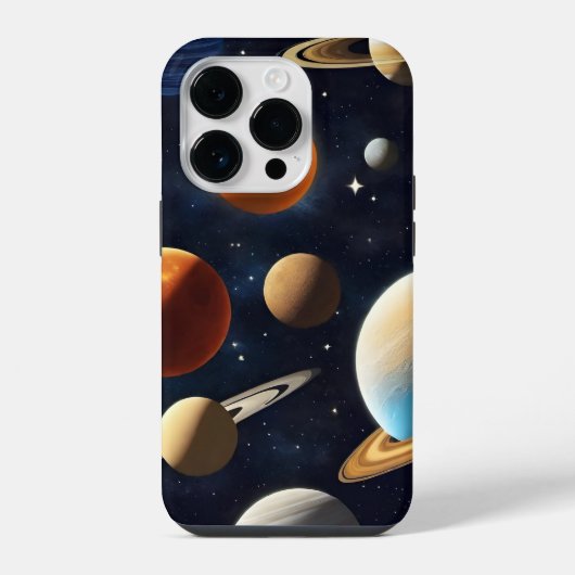 宇宙の惑星 2 iPhoneケース (裏面)
