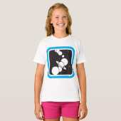 宇宙の惑星 Tシャツ (正面フル)