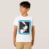 宇宙の惑星 Tシャツ (正面フル)
