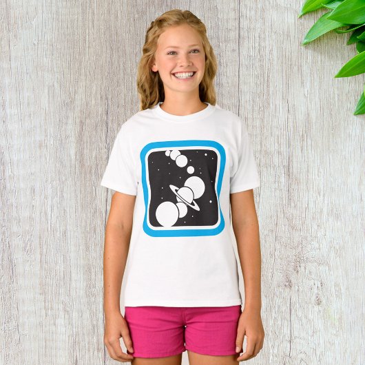 宇宙の惑星 Tシャツ