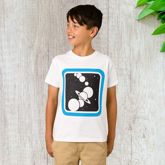 宇宙の惑星 Tシャツ