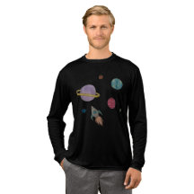 宇宙の惑星Tシャツ