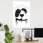 宇宙の愛 ポスター (ホームオフィス)