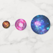 宇宙の抽象的な紙吹雪 コンフェッティ (正面)