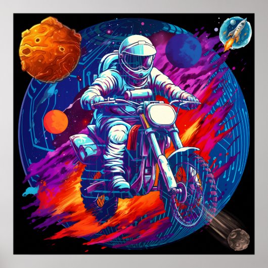 宇宙の探求 ポスター (正面)