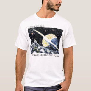 宇宙の放浪者の芸術のTシャツ Tシャツ