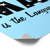 宇宙の数学言語 ポスター (角)