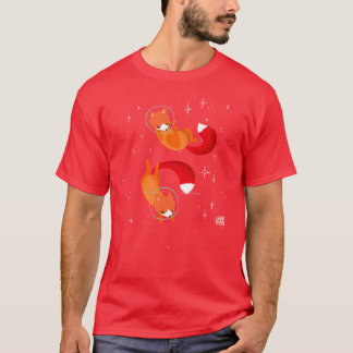 宇宙の敵少年 楽しい Tシャツ