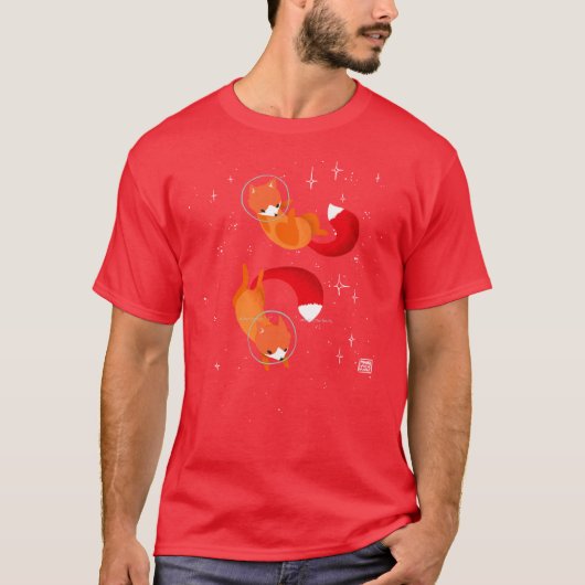 宇宙の敵少年 楽しい Tシャツ (正面)
