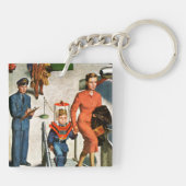 宇宙の旅行者 キーホルダー (裏面)