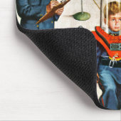 宇宙の旅行者 マウスパッド (コーナー)