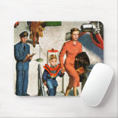 宇宙の旅行者 マウスパッド (マウス)