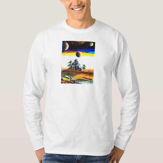 宇宙の旅館 Tシャツ (正面)