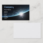 宇宙の日没 名刺 (正面/裏面)