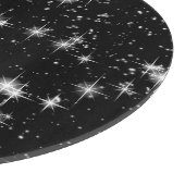 宇宙の明るく輝くな星 カッティングボード (角)