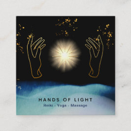 *～*宇宙の星のエネルギーによる宇宙治癒 スクエア名刺
