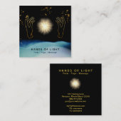 *～*宇宙の星のエネルギーによる宇宙治癒 スクエア名刺 (正面/裏面)