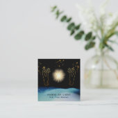 *～*宇宙の星のエネルギーによる宇宙治癒 スクエア名刺 (スタンド正面)