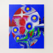 宇宙の星の芸術の統合 ジグソーパズル (縦)