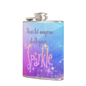 宇宙の星の輝きを鈍らせない フラスク (左)