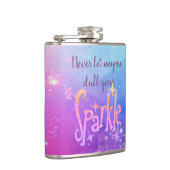 宇宙の星の輝きを鈍らせない フラスク (右)