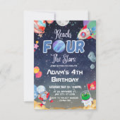 宇宙の星よ、４つめの 招待状 (正面)