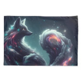 宇宙の星光狐霊獣ファンタジーアニマル 枕カバー (裏面)