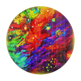 宇宙の星雲絵画。買今 カッティングボード