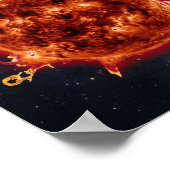 宇宙の星 宇宙最大の星 科学情報  astronomy ポスター (角)
