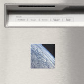 宇宙の暗黒に対する地球の地平線 マグネット (インサイチュ (食洗機))