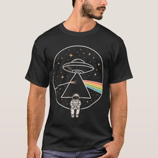 宇宙の暗黒面 Tシャツ (正面)
