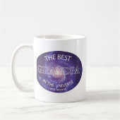 宇宙の最も最高のな祖父 コーヒーマグカップ (左)