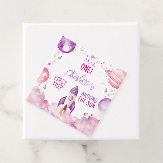 宇宙の最初の旅のまわりに太陽誕生日 フェイバータグ (インサイチュ)