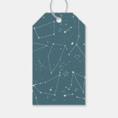 宇宙の最初の旅のまわりに日ありがとう ギフトタグ (裏面)