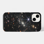 宇宙の最深赤外線画像 | JWST iPhoneケース (裏面横)