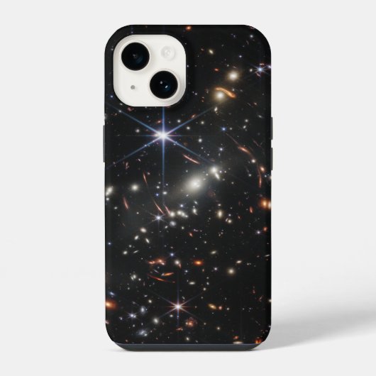 宇宙の最深赤外線画像 | JWST iPhoneケース (裏面)