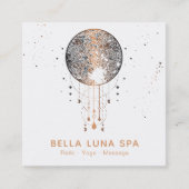 *~*宇宙の月のシャーマン月の宇宙 スクエア名刺 (正面)