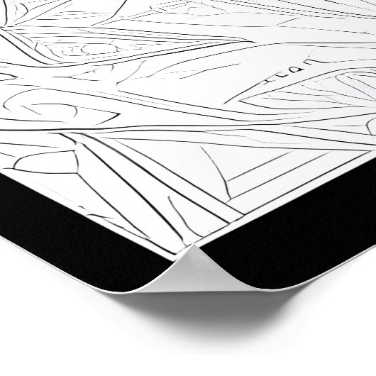 宇宙の森の目 ポスター (角)