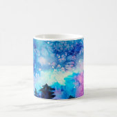 宇宙の水彩画 コーヒーマグカップ (中央)