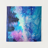 宇宙の水彩画 タペストリー (正面(横))