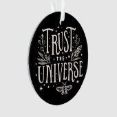 宇宙の法則を信じる引力スピリチュアル オーナメント (正面)