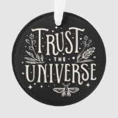 宇宙の法則を信じる引力スピリチュアル オーナメント (正面)