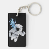 宇宙の泡-宇宙はKEYCHAIN泡立ちます キーホルダー (裏面)