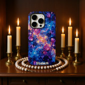 宇宙の流れ:惑星と星雲 iPhoneケース