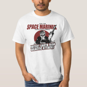 宇宙の海兵隊員 Tシャツ