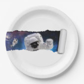 宇宙の涙 – 宇宙飛行士のエイリアンの遭遇 – Rip ペーパープレート (正面)