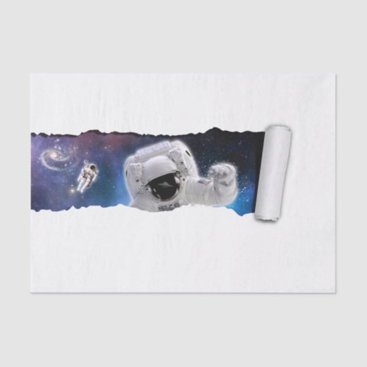 宇宙の涙 – 宇宙飛行士のエイリアンの遭遇 – Rip 薄葉紙 (正面)