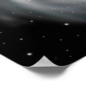 宇宙の深淵、ブラックホール ポスター (角)