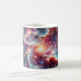 宇宙の渦巻きをデザインしたセラミックマグカップ コーヒーマグカップ