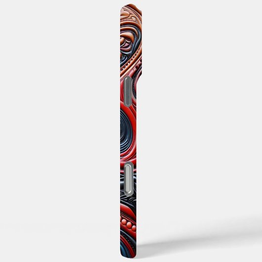 宇宙の渦巻き旋回におけるミステリアス鮮やかなエイリアンの存在 Case-Mate iPhoneケース (裏面 / 右)